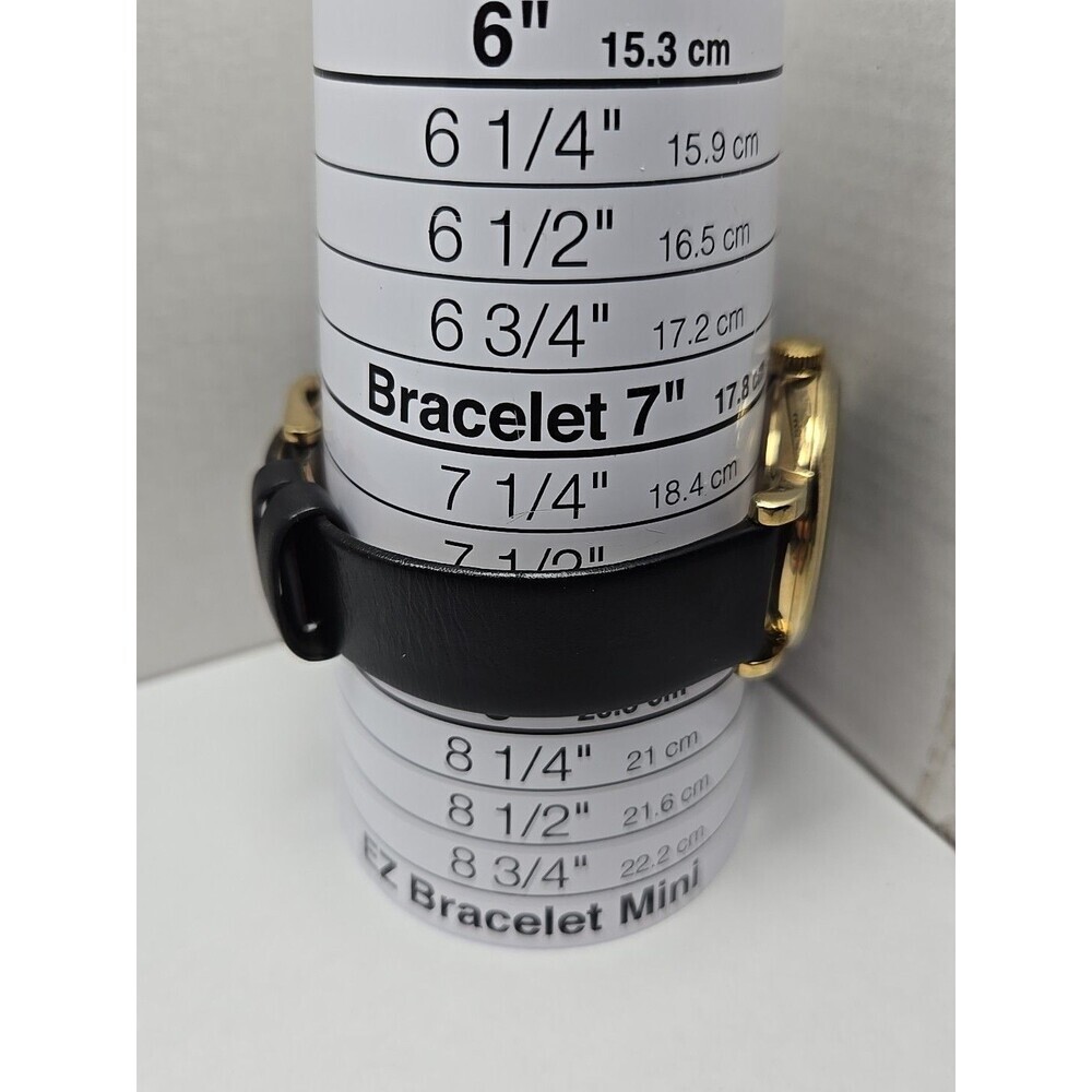 Womens Marc Jacobs Baker Watch Gold Tone Black Dial New Battery Dress Work Gift - Picture 8 of 13